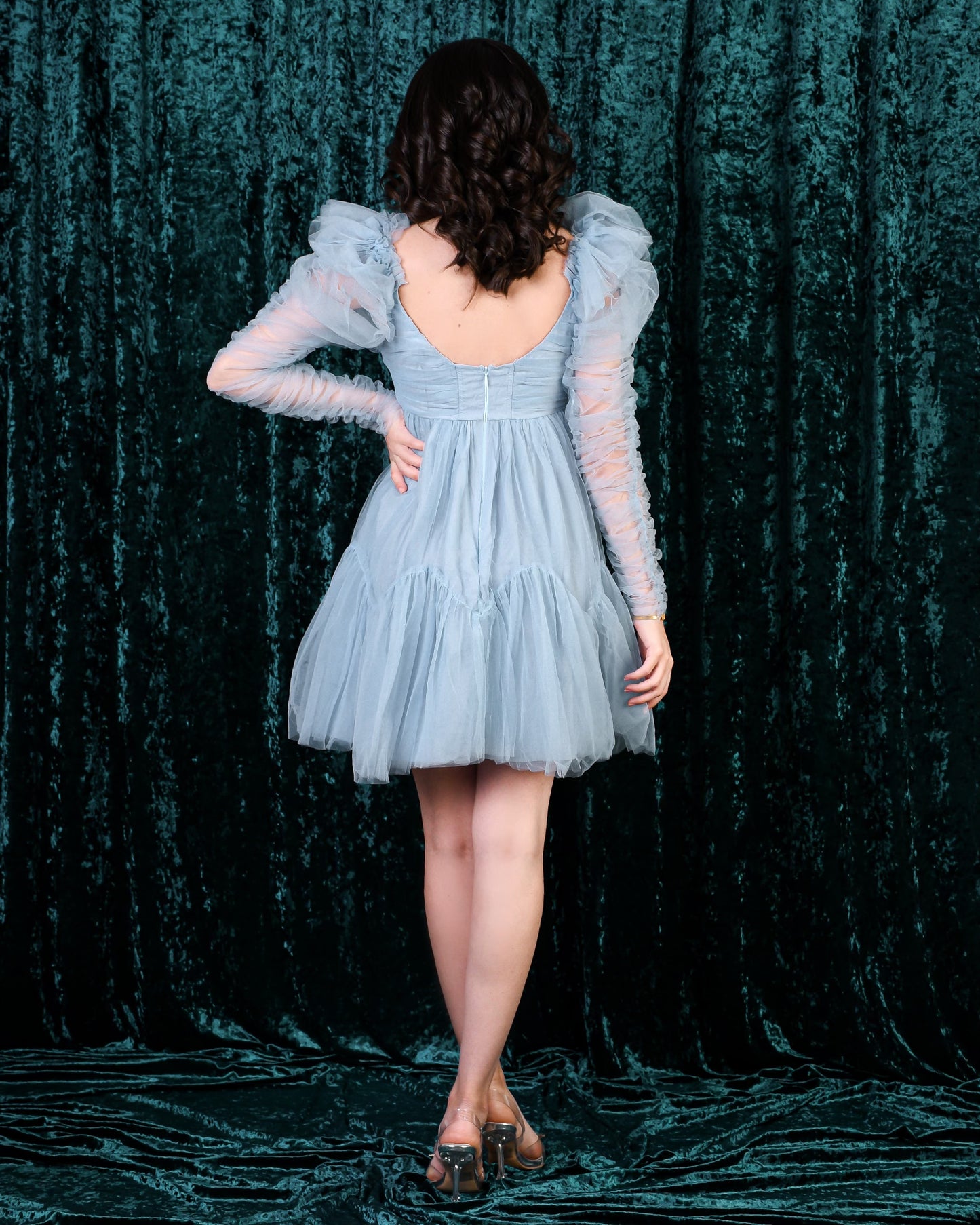 Vestido Celina Azul
