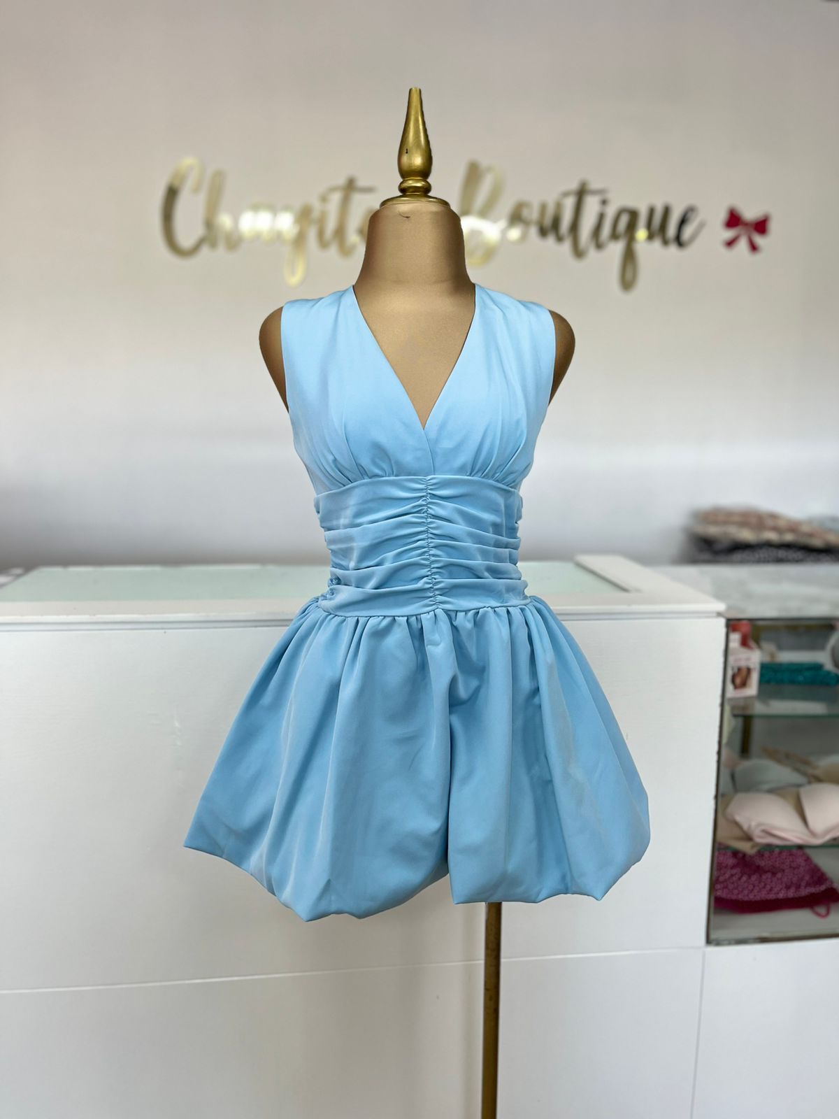 VESTIDO TEAL TCS2876