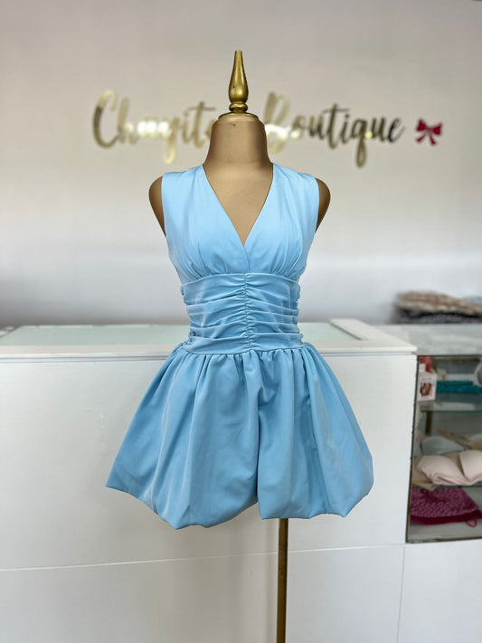 VESTIDO TEAL TCS2876