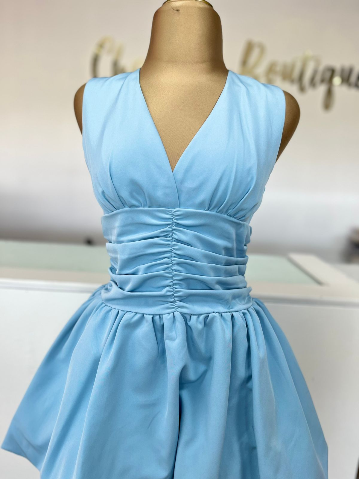 VESTIDO TEAL TCS2876