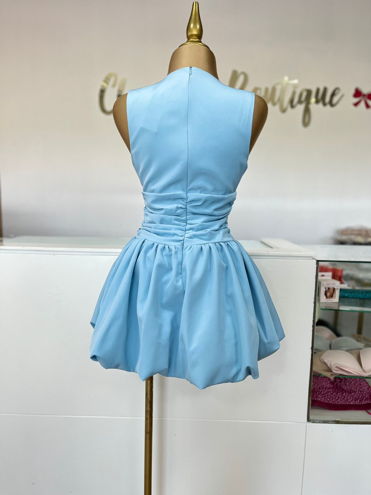 VESTIDO TEAL TCS2876