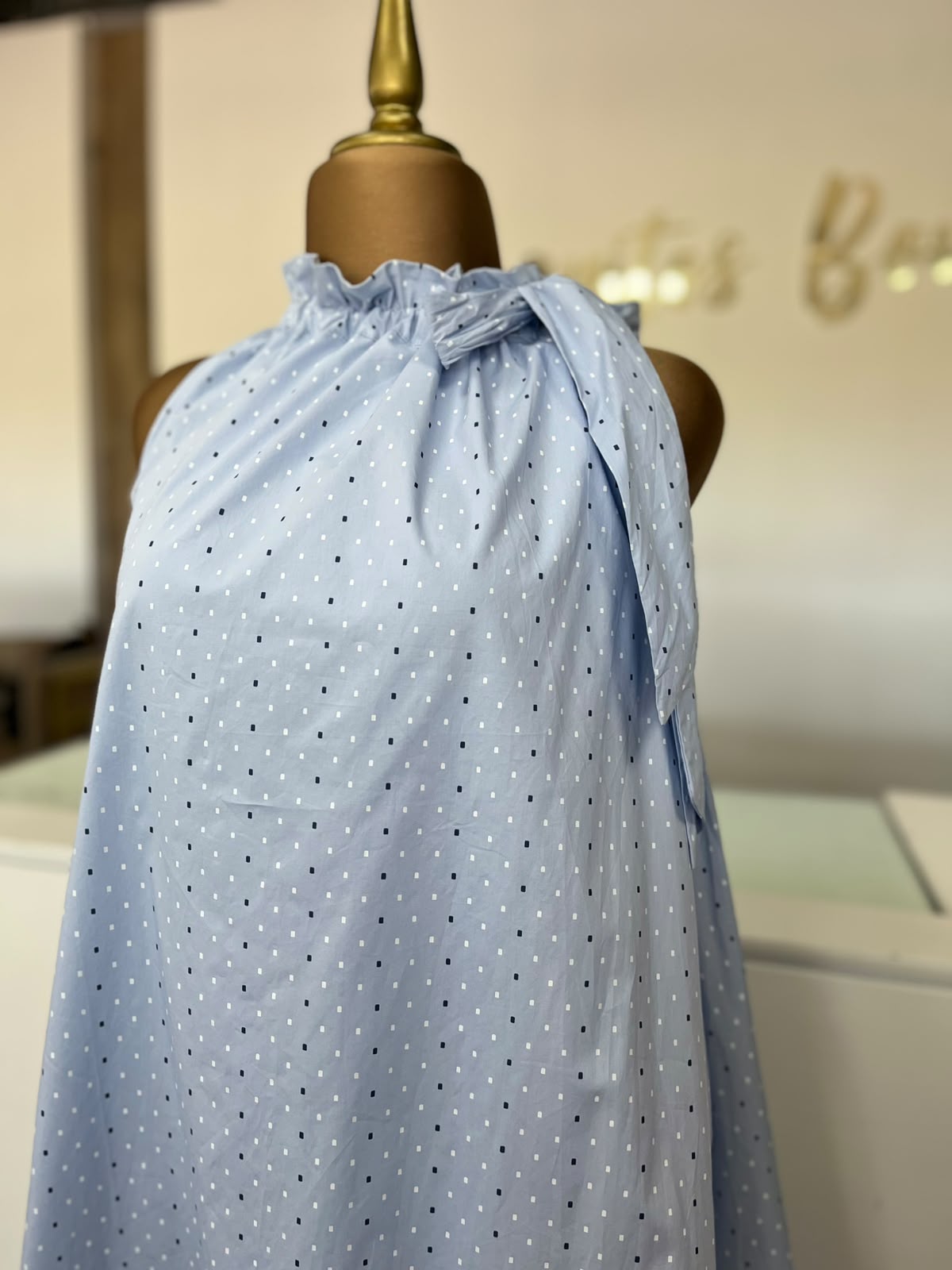 VESTIDO BOLITAS GD9982