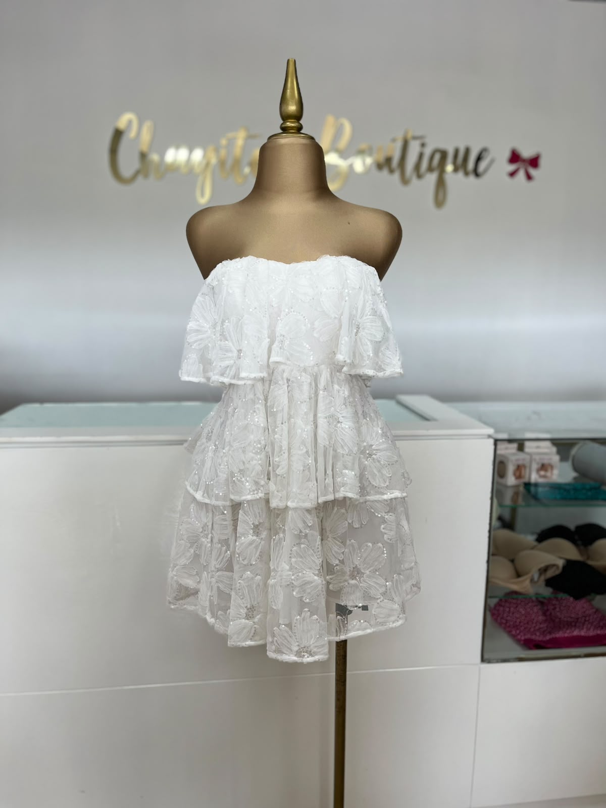 vestido flores 2585