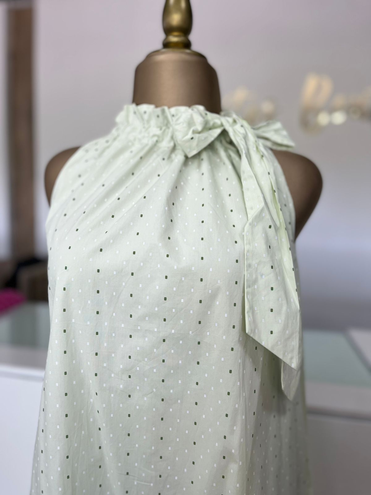 VESTIDO BOLITAS GD9982