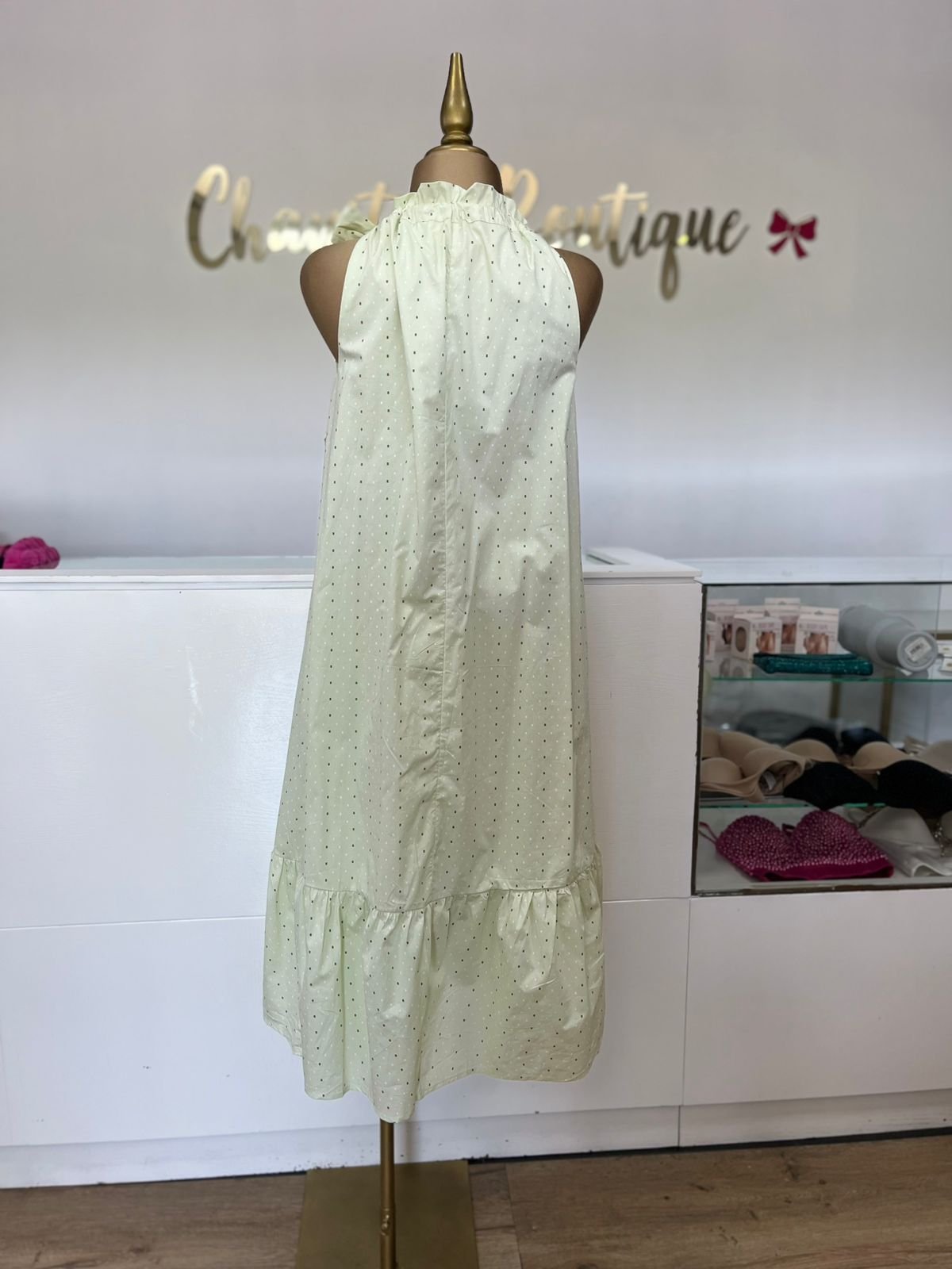 VESTIDO BOLITAS GD9982