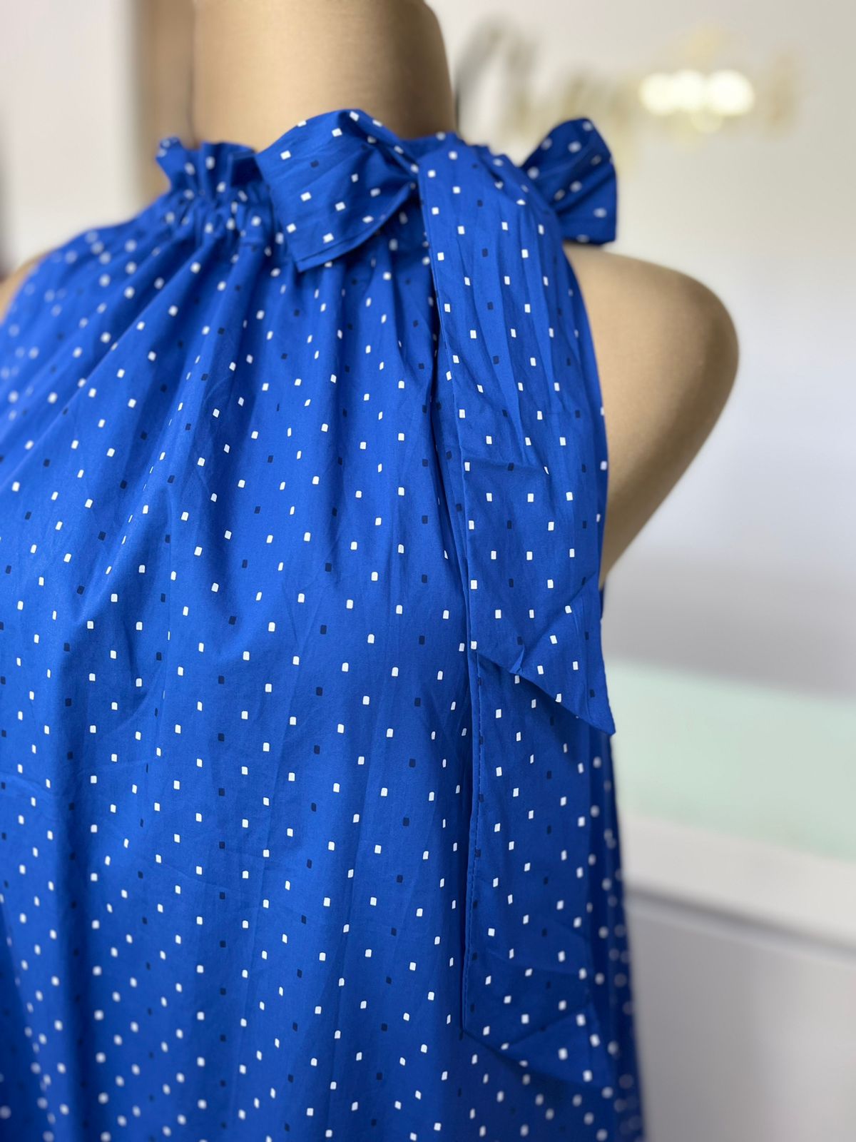 VESTIDO BOLITAS GD9982