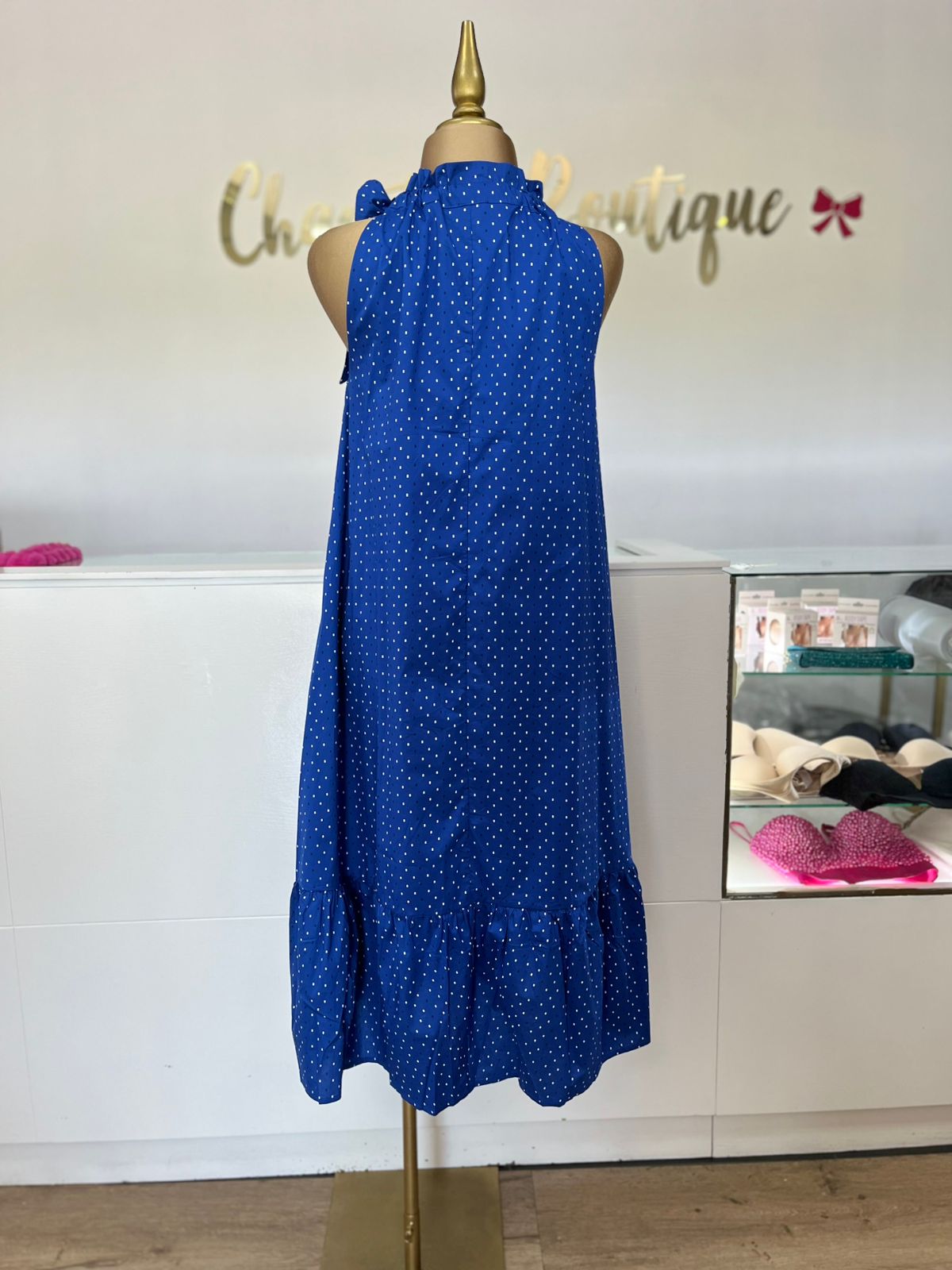 VESTIDO BOLITAS GD9982