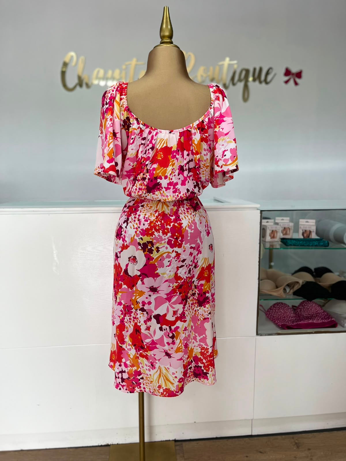 Vestido Mg flores MG1234