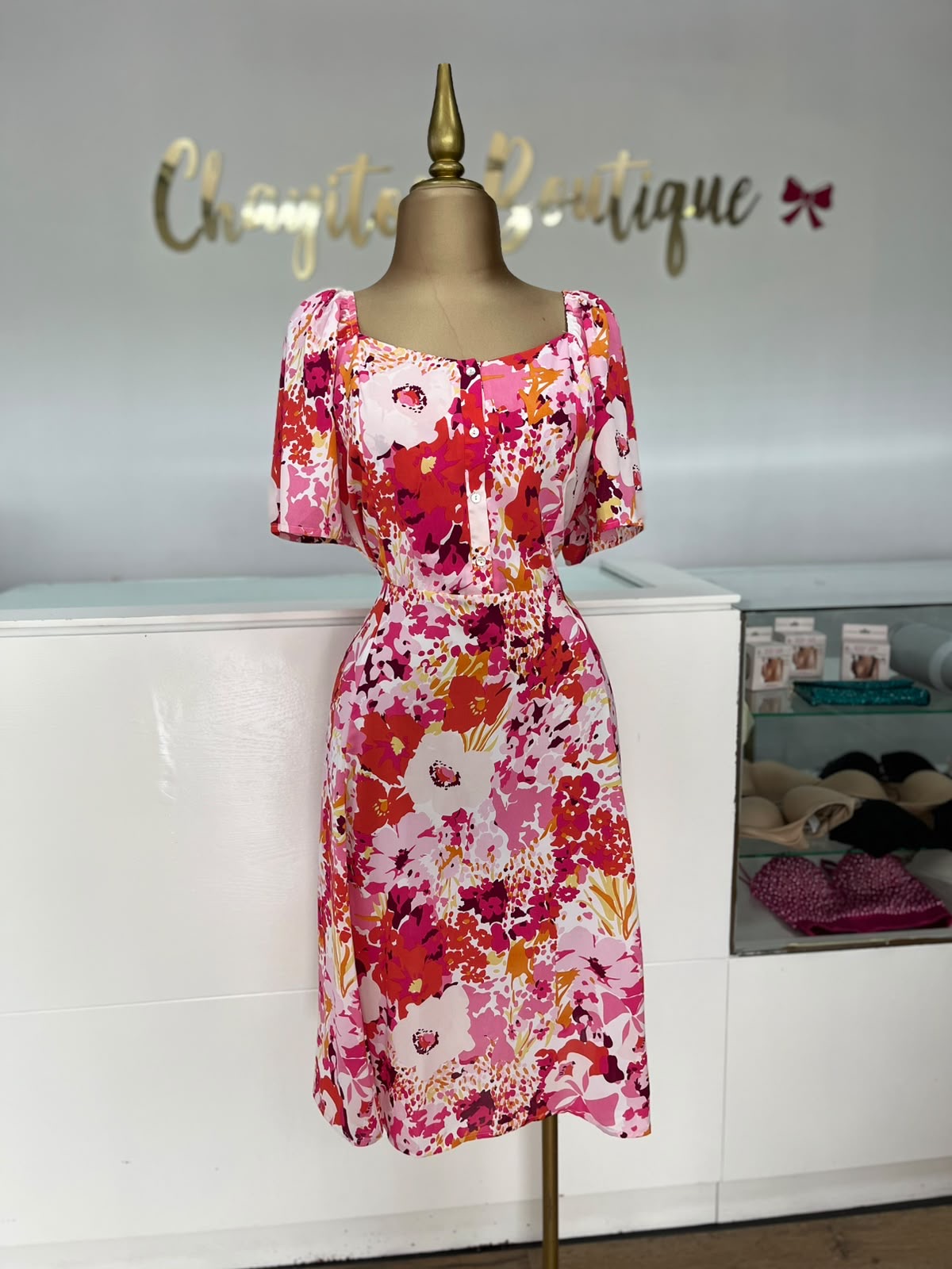 Vestido Mg flores MG1234